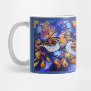 Conversation Watercolor Painting Mug